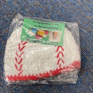 Newborn handmade baseball hat